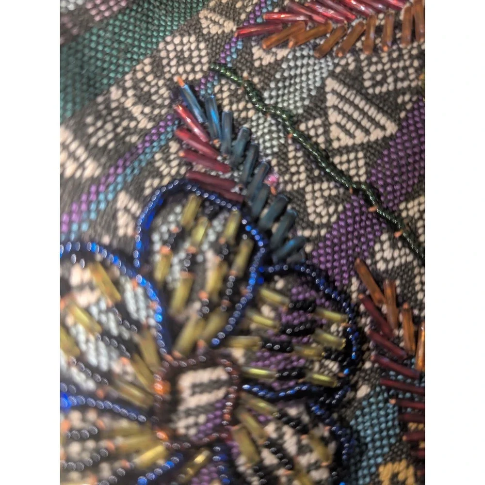 BoHo Beaded Embroidered Hippie Y2K‎ Bag